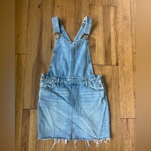 NWT Overall Paige Pinafore Denim Dress Women’s Sz 29 Boho Country‎ Farm